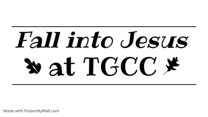 Copy of Fall into Jesus | PosterMyWall