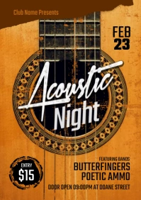 Acoustic Night Flyer A5 template