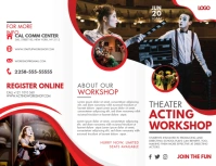 Acting and Theatre Workshop Brochure Pamflet (VSA Brief) template