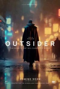 Action Mistery Movie Poster template