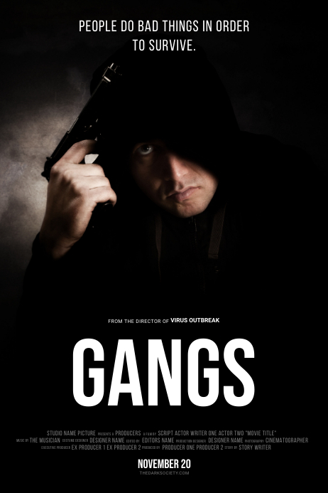 Copy of Action Movie Poster Template PosterMyWall