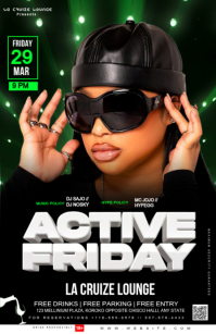 Active Party  Half Page Wide template