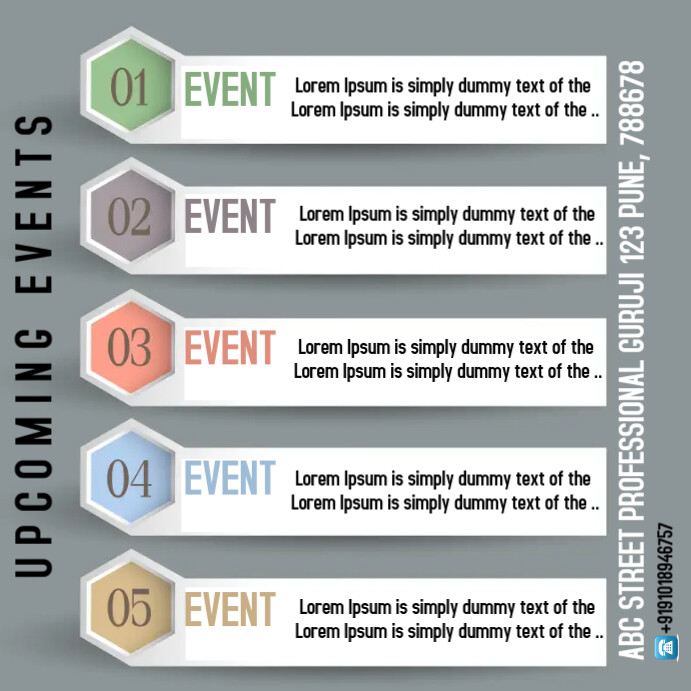Activity List Note activity list Template | PosterMyWall