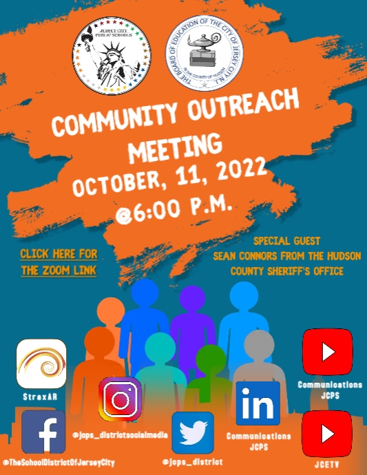 Community Outreach Meeting | PosterMyWall