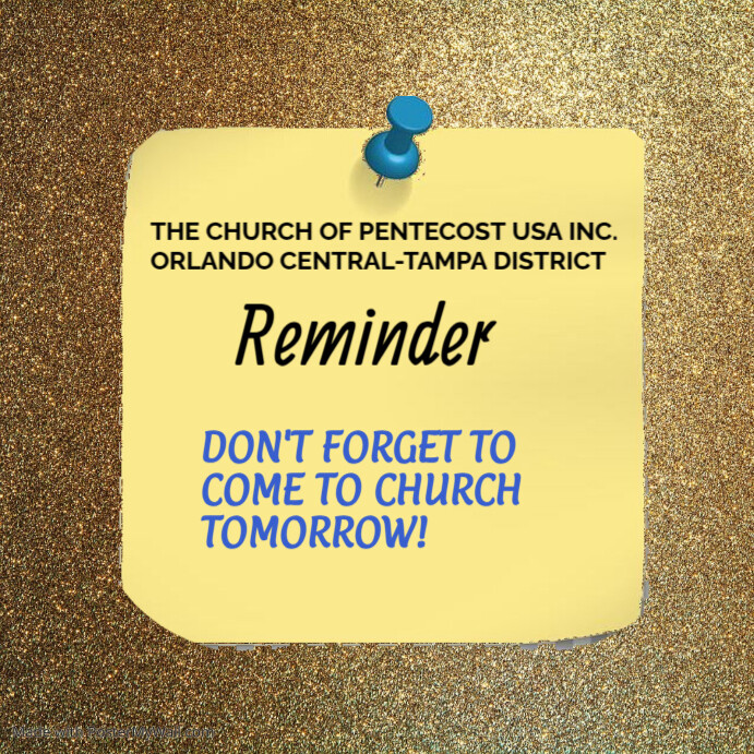Reminder Template 1 PosterMyWall