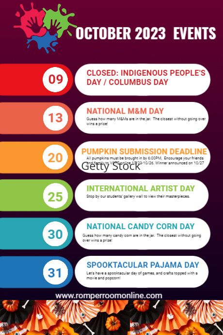 Event Schedule WhatsApp Status Poster template