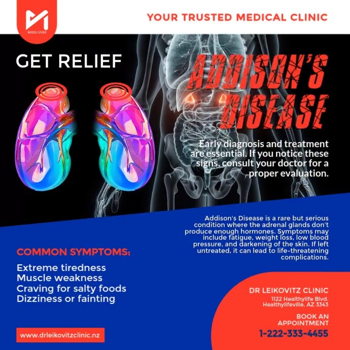 Addison's Disease Awareness Template | PosterMyWall