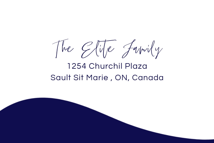 Address flyer Template | PosterMyWall