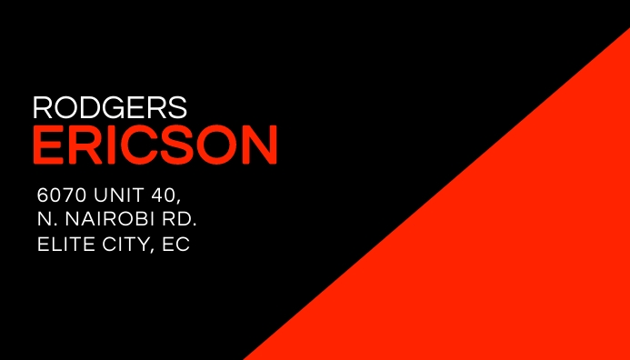 Address flyer Template | PosterMyWall