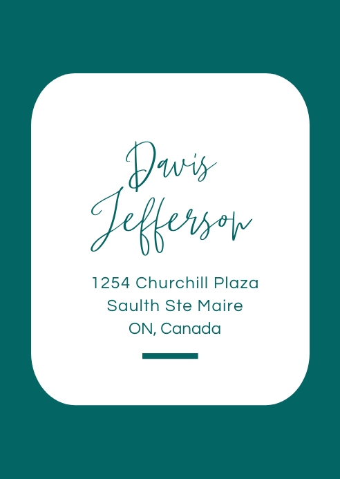 Address flyer Template | PosterMyWall