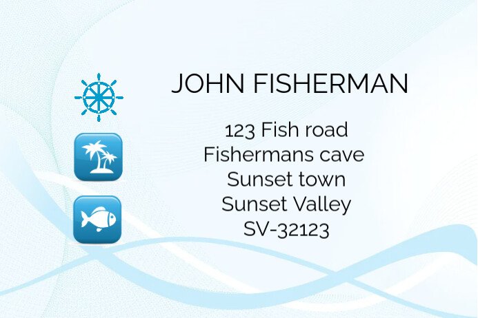 Address label 5 Template | PosterMyWall