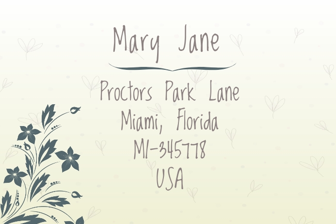 ADDRESS LABEL Template | PosterMyWall