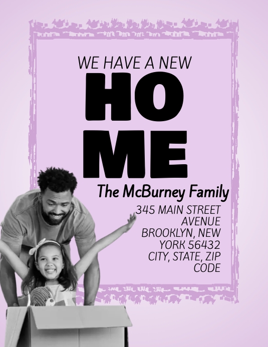 Address Label Template | PosterMyWall