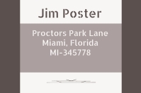 ADDRESS LABEL Template | PosterMyWall