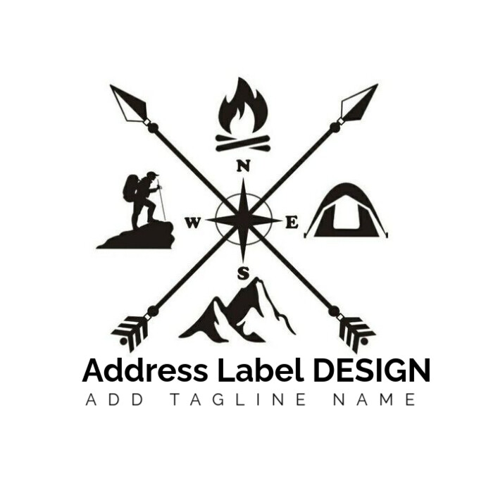 Address Label Template PosterMyWall