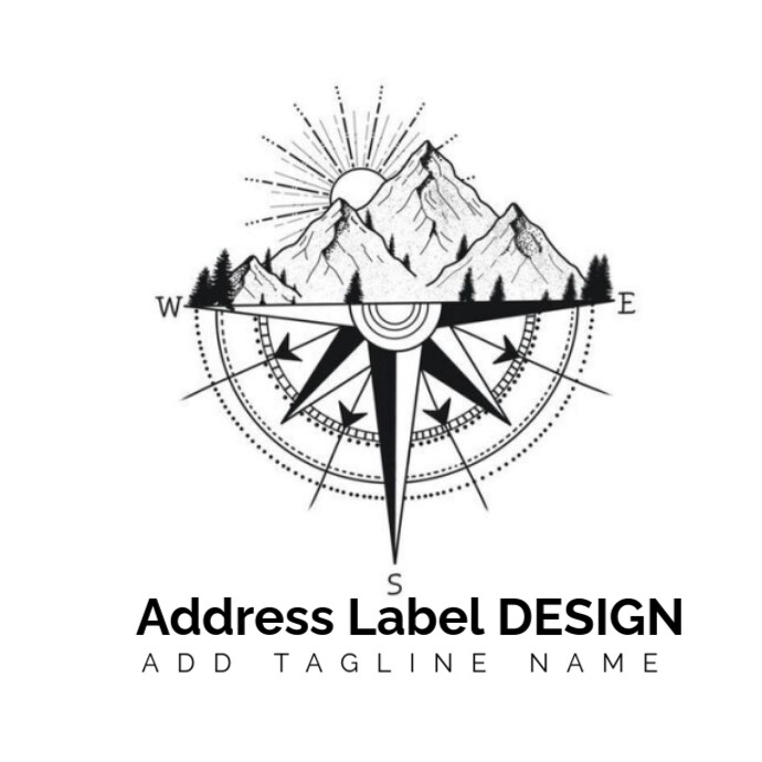 Address Label Template PosterMyWall