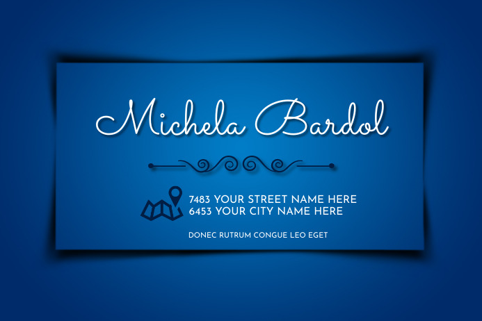 ADDRESS LABEL Template | PosterMyWall