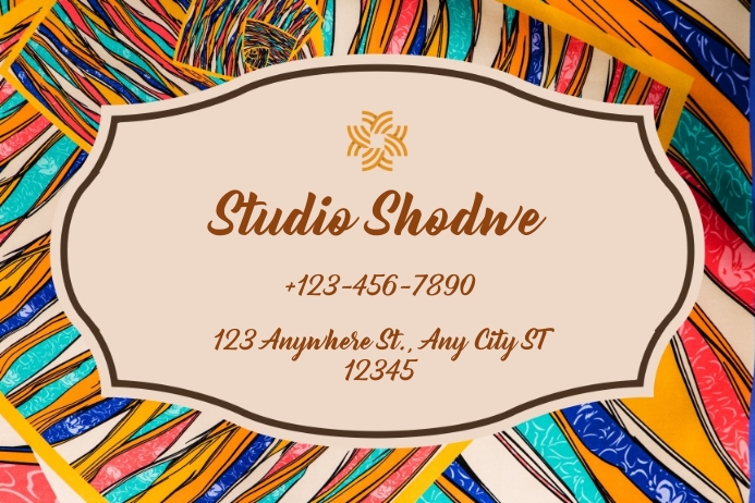 Address Label Template | PosterMyWall