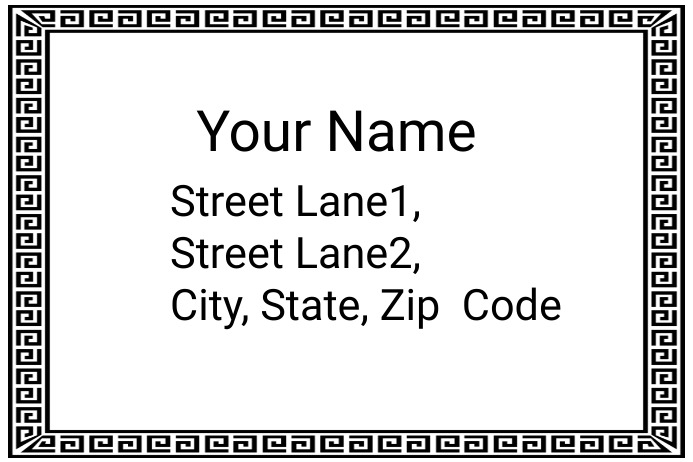 Address Label free template | PosterMyWall