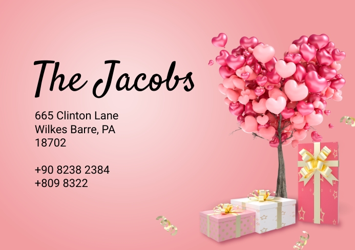 Address Label Template | PosterMyWall