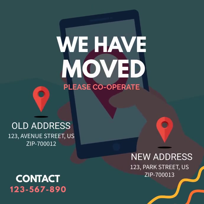 Address Label Template PosterMyWall