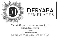 Address Label with Logo template