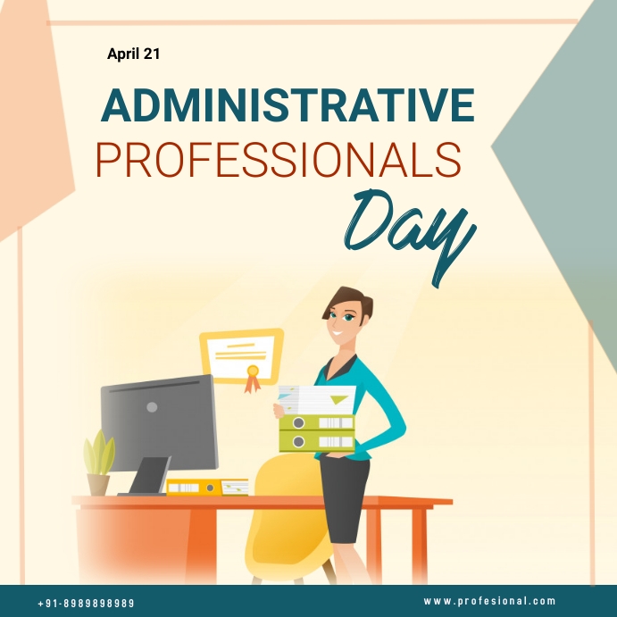 Administrative Professionals Day Template | PosterMyWall