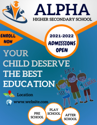 14 730 Admission For 2021 2022 Customizable Design Templates Postermywall Letter Template Design 2022