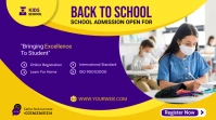 Admission flyer Template Twitter Post