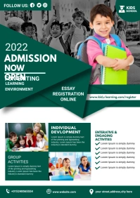 Admission flyer Template A4