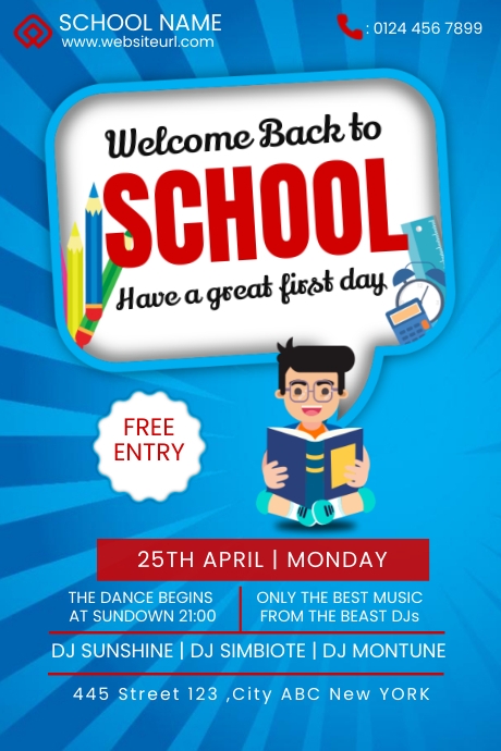 Admission open,back to school,school Графика Tumblr template