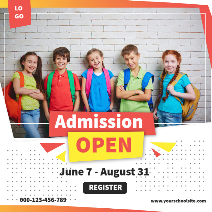 Admission Open Ads Template | PosterMyWall