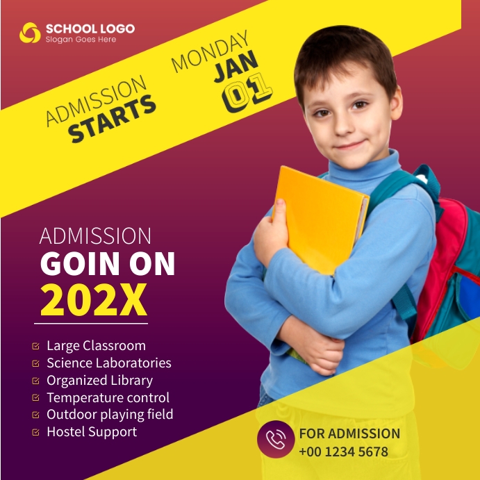 Copy of Admission Open Ads | PosterMyWall