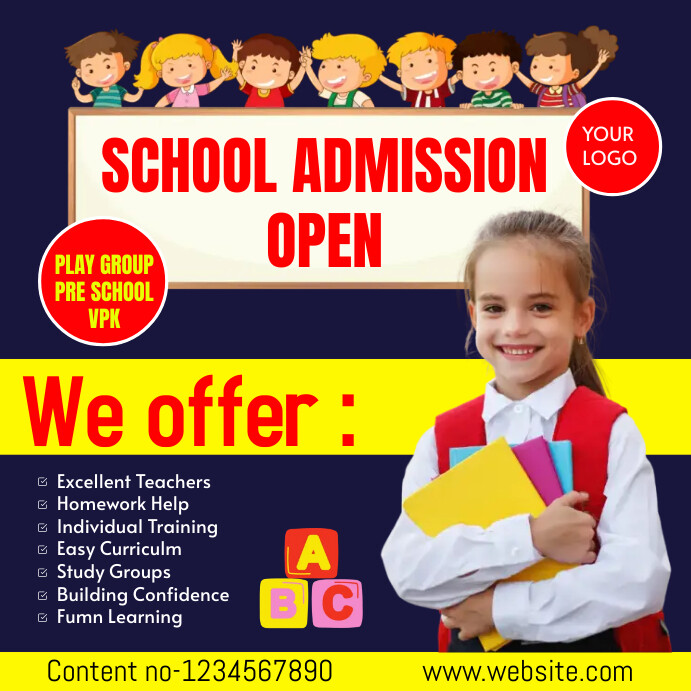Admission open Template | PosterMyWall