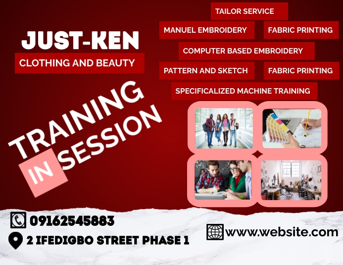 Admission open Flyer (Letter pang-US) template