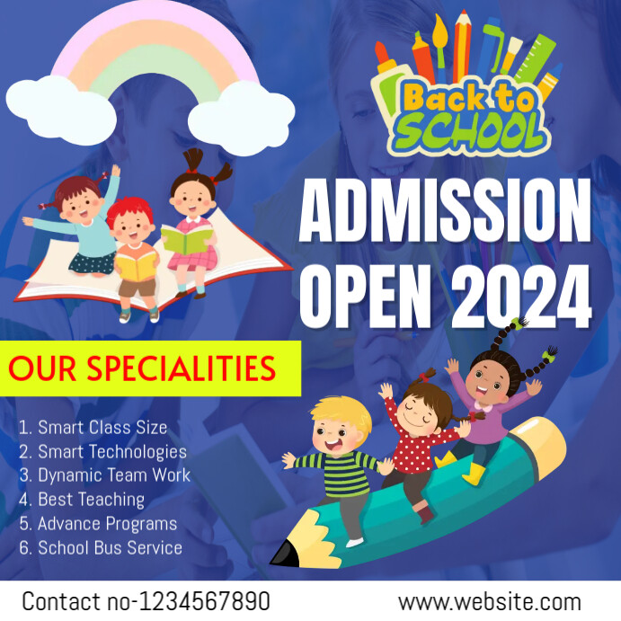 Admission open Template | PosterMyWall