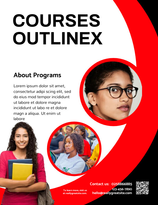 Admission Poster Template | PosterMyWall