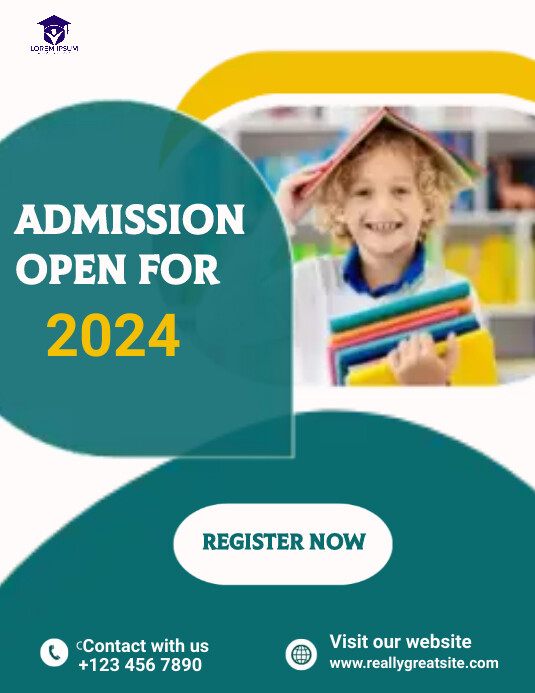 New Intake Poster Copy of Admission Poster Template | PosterMyWall