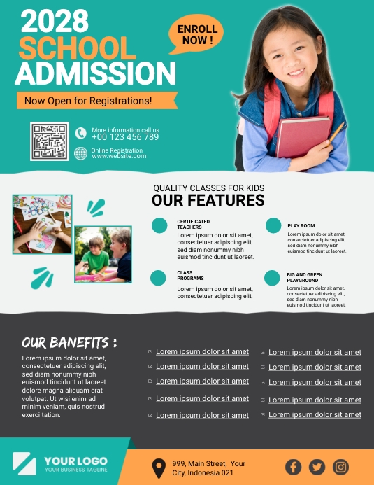 New Intake Poster Copy of Admission Poster Template | PosterMyWall