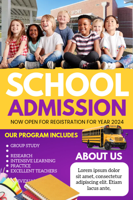 admission.a Template | PosterMyWall