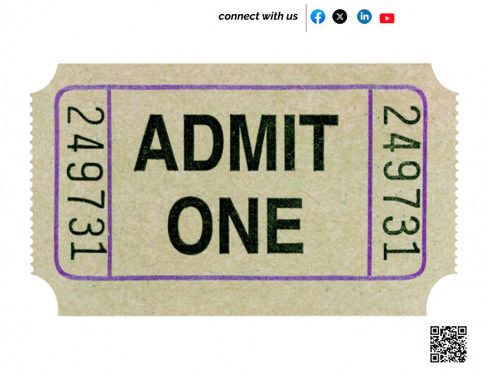 Printable Admit One Admit One Ticket Free Download 3 Eggs Design