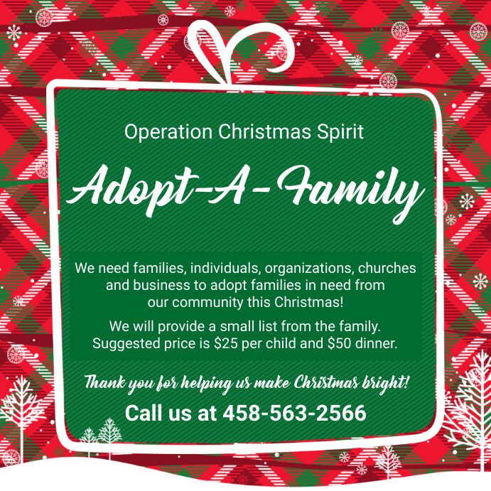 Adopt A Family For Christmas 2025 Chicago