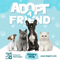 Adopt a Pet Instagram Post template