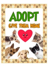 Adopt Pets A4 template
