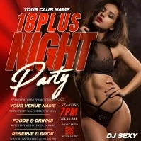 ADULT PARTY NIGHT Isikwele (1:1) template