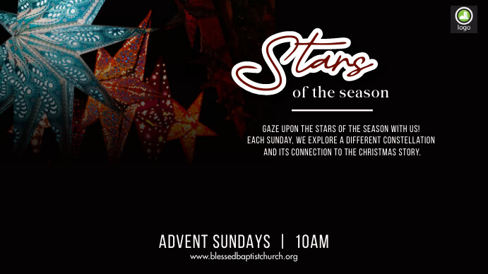 Advent Service Digital Display (16:9) template