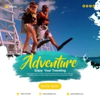 Adventure Travel Video Ads template