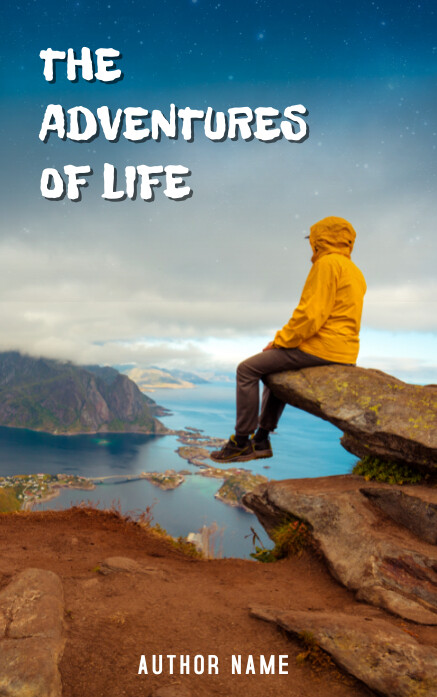 Adventures Book Cover Template | PosterMyWall