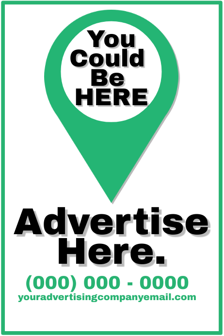 Advertise Here Board Template | PosterMyWall
