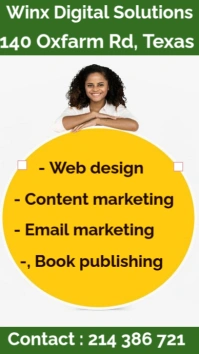 Advertising template Digital Display (9:16)